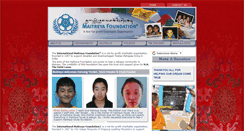 Desktop Screenshot of maitreyafoundation.org